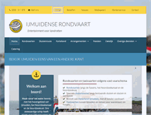 Tablet Screenshot of ijmuidenserondvaart.nl